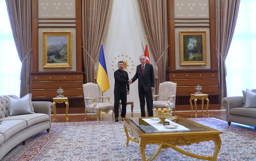 Зеленський розповів про зустріч з Ердоганом 